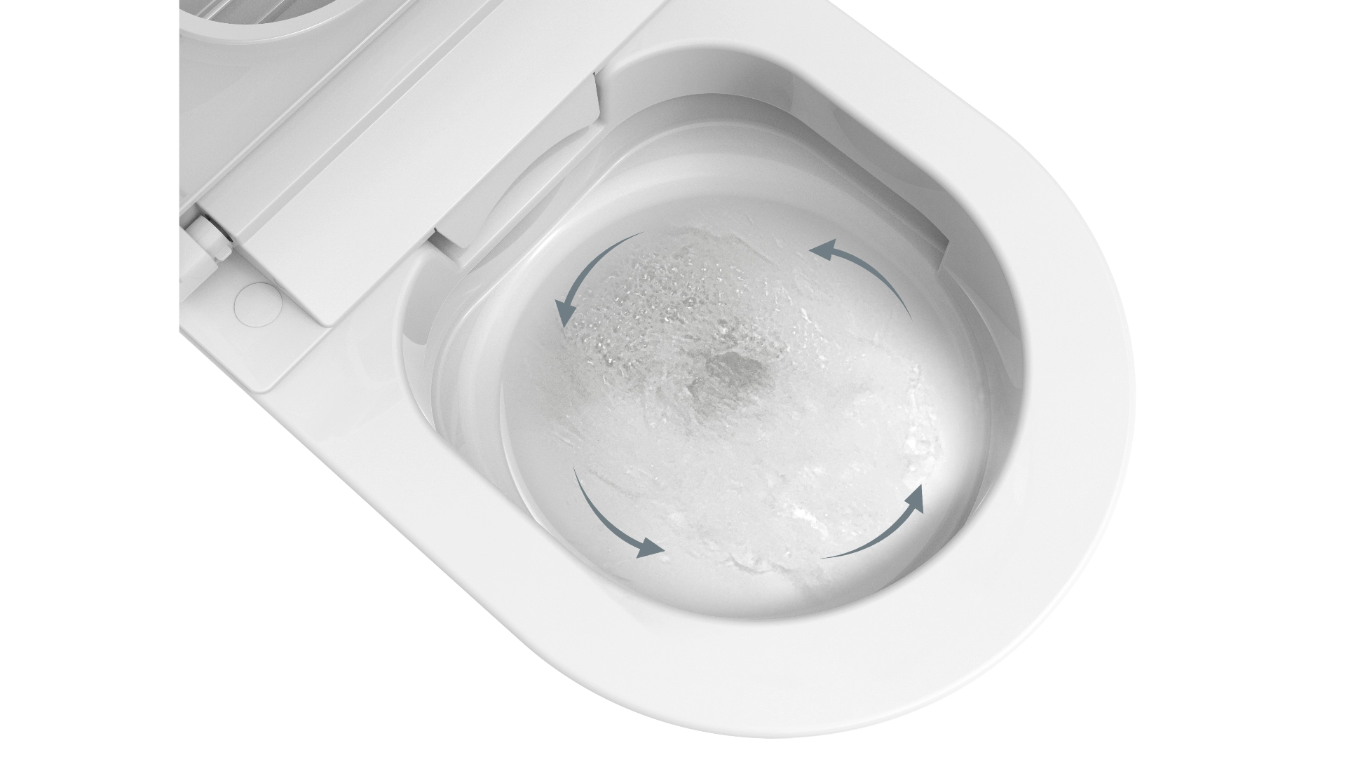 Ewig 2 Ultimate: Dusch-WC Komplettanlage Spülrandlos
