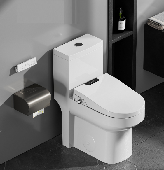 Bidet Aufsatz für WC, mit Föhn, Sitzheizung und Bidet (Dusch-WC zum Nachrüsten)