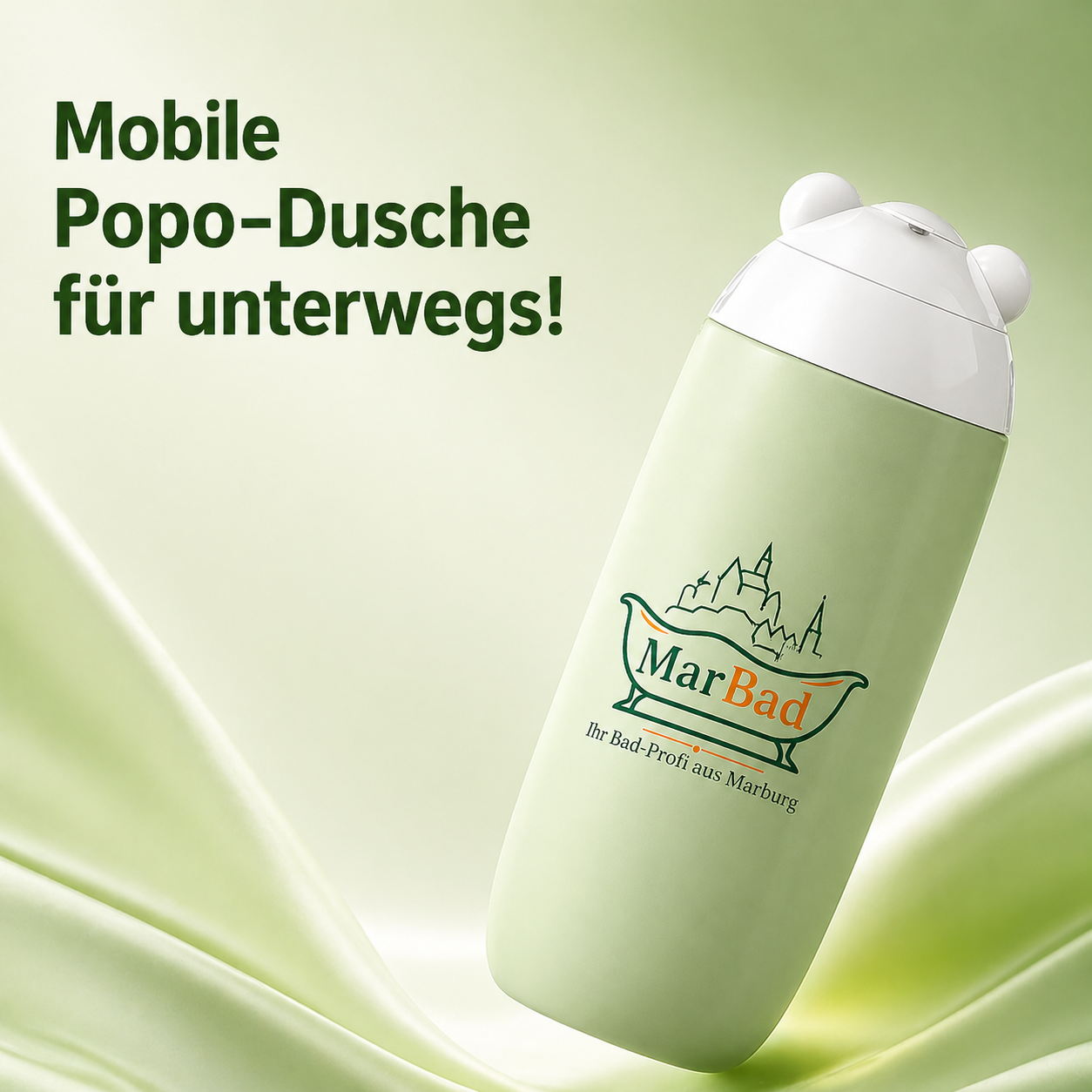 Günstige Popo-Dusche - Bidet für unterwegs